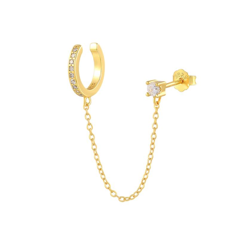 925 Sterling Silver Cuff Earring