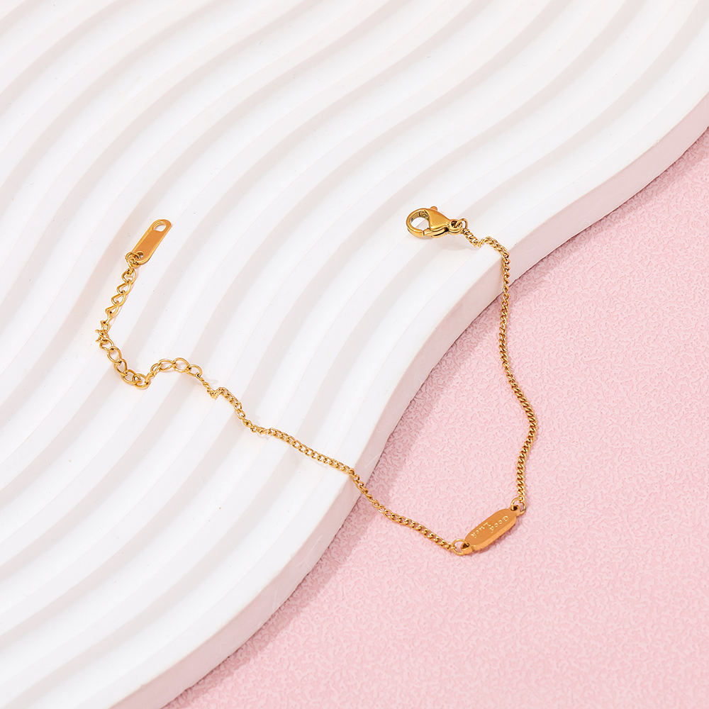 Good Luck Paved Bracelet | 18K Gold Plated