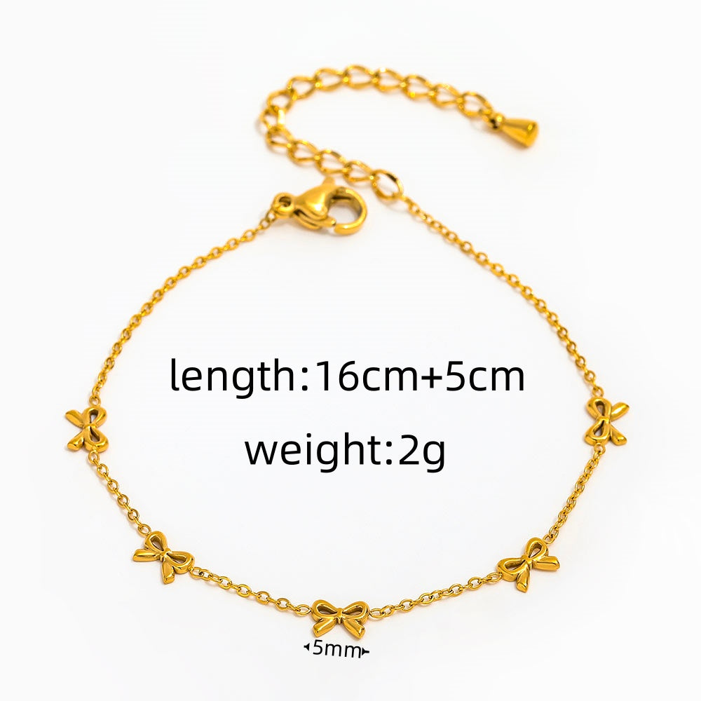 Bowknot Bracelet | 18K Gold Plated