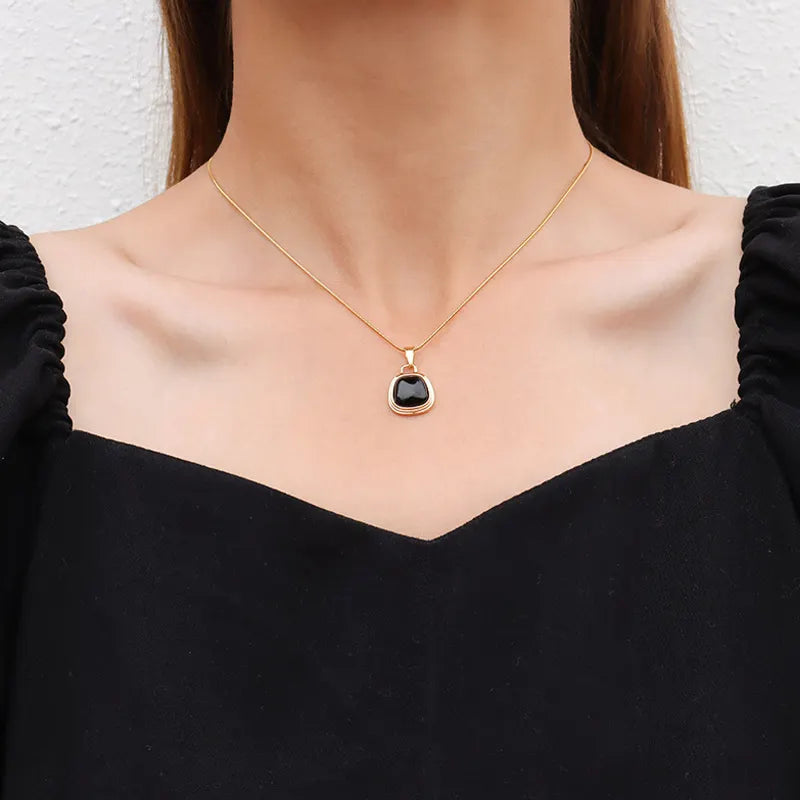Pearl Clavicle 18K Gold Plated Necklace