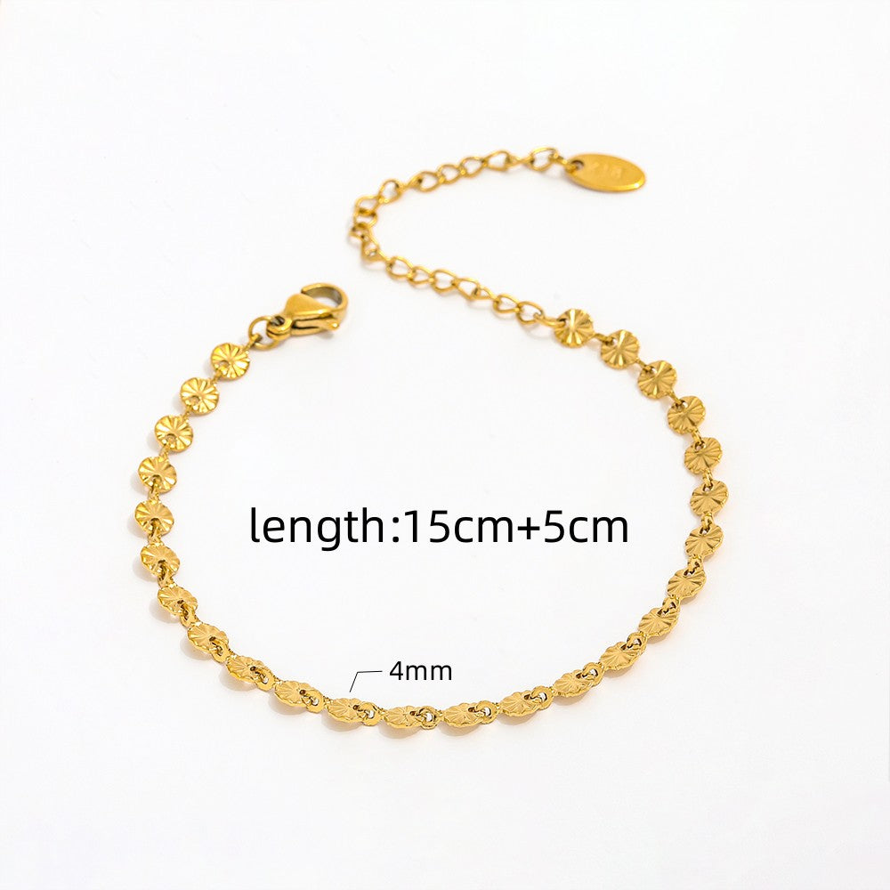 Carambola Chain Bracelet | 18K Gold Plated