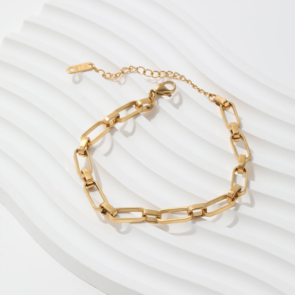 Link Bracelet | 18K Gold Plated