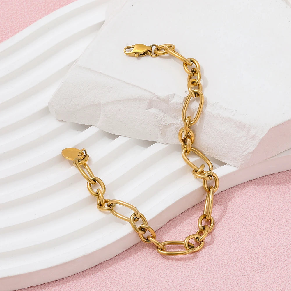 Link Chain Adjustable Bracelet