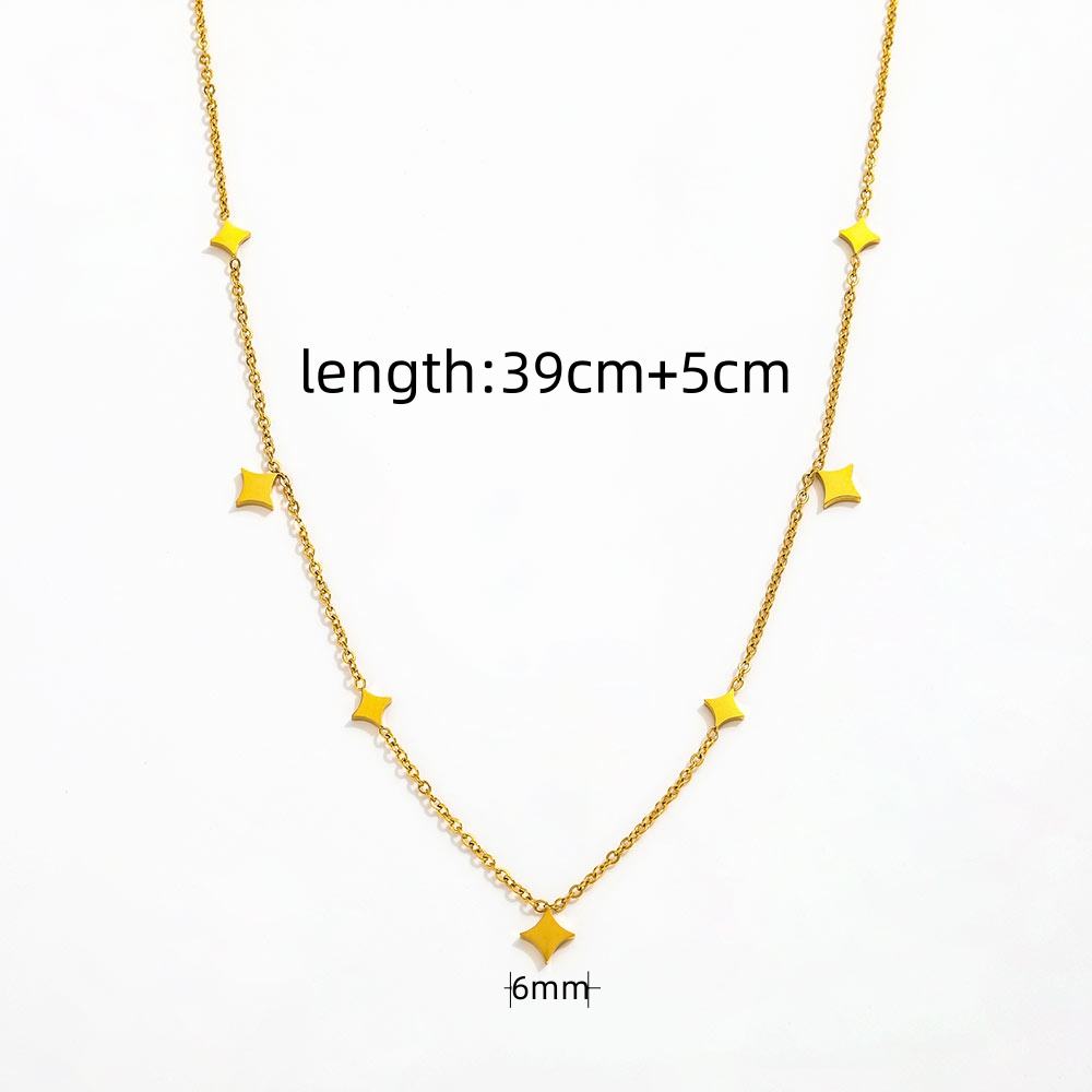Shiny Star Necklace | 18K Gold Plated