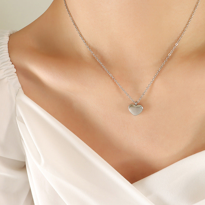 Heart Pendant Necklace | 18K Gold Plated
