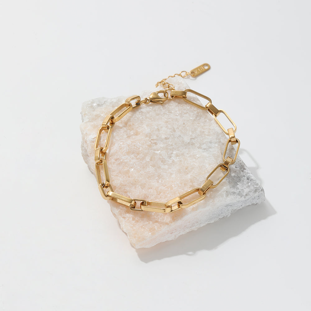 Link Bracelet | 18K Gold Plated