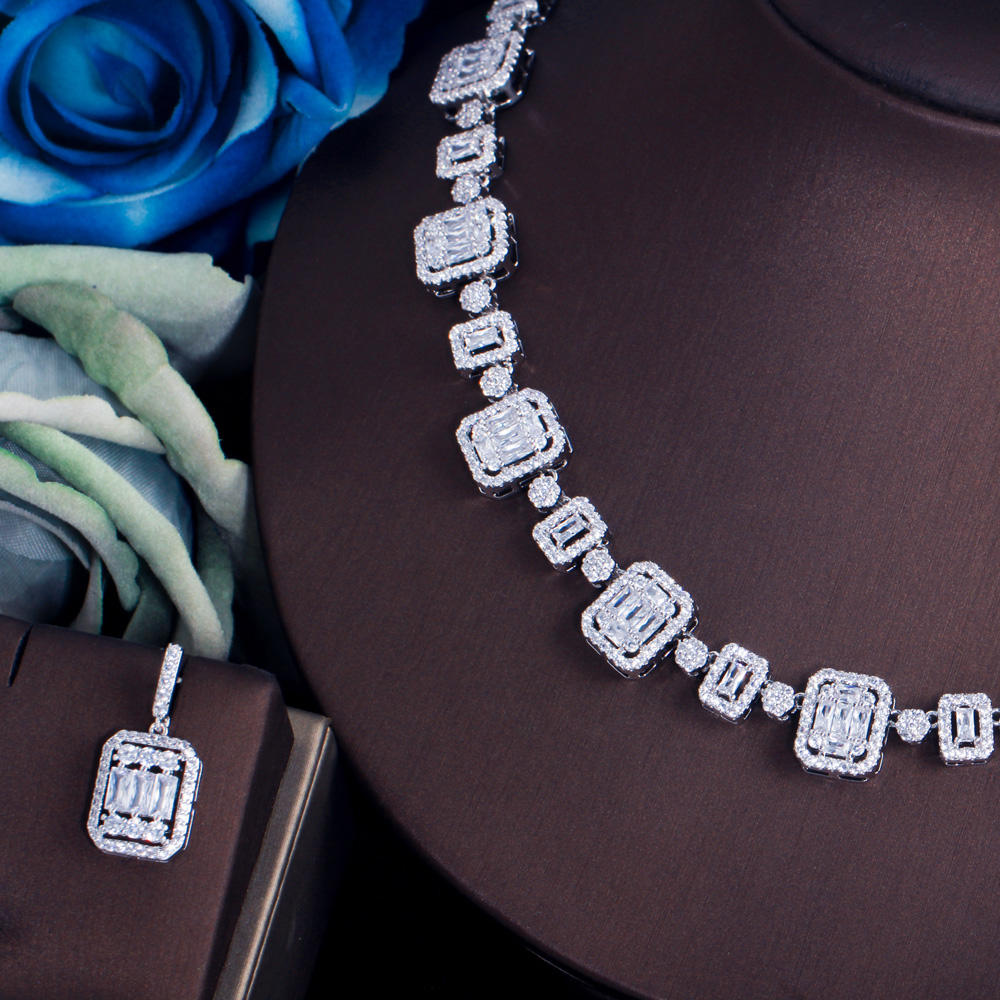 Bridal Jewellery Set | Cubic Zirconia