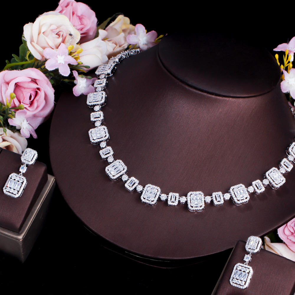 Bridal Jewellery Set | Cubic Zirconia