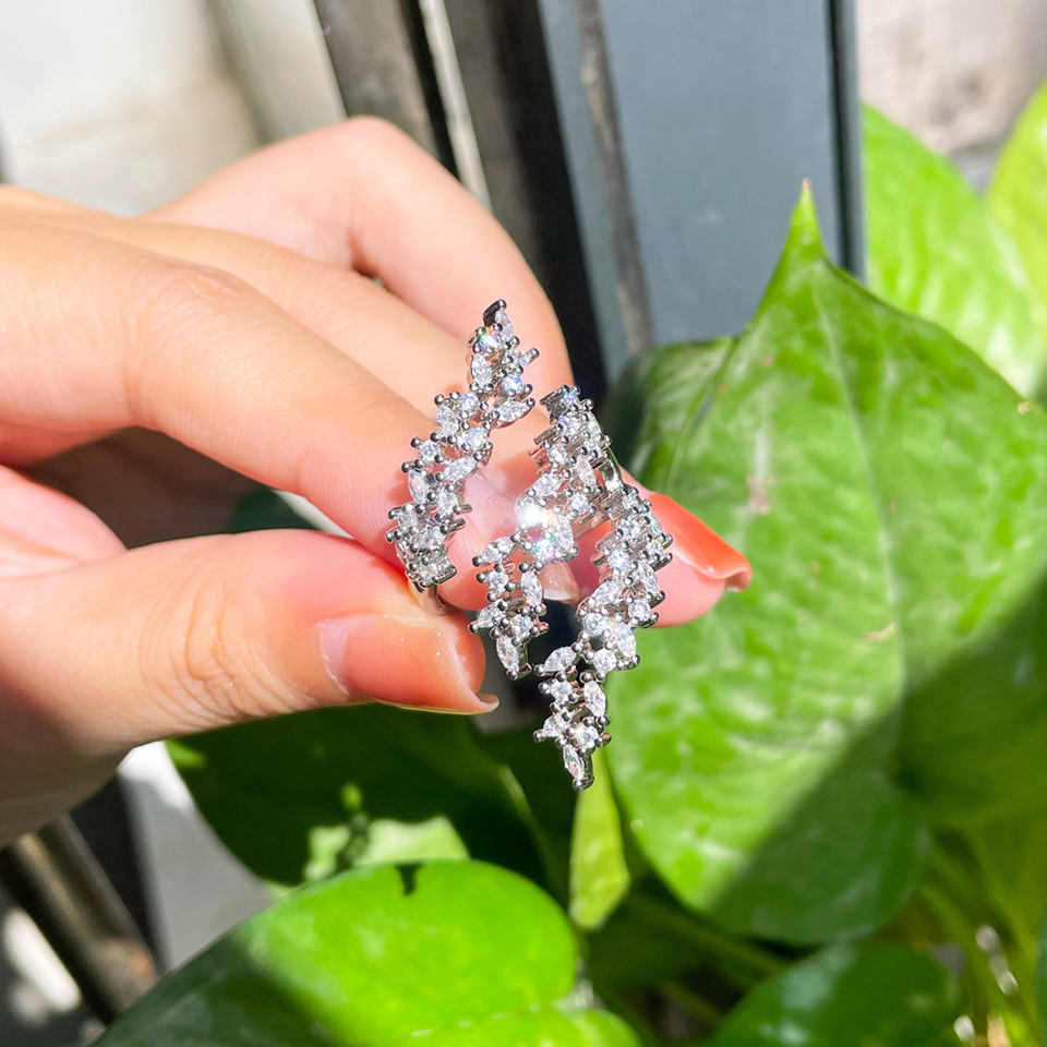 Big Wrap Leaf Shape Adjustable Ring
