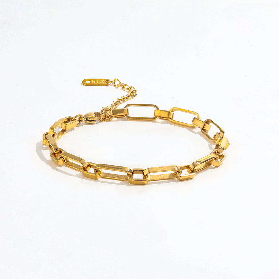 Link Bracelet | 18K Gold Plated