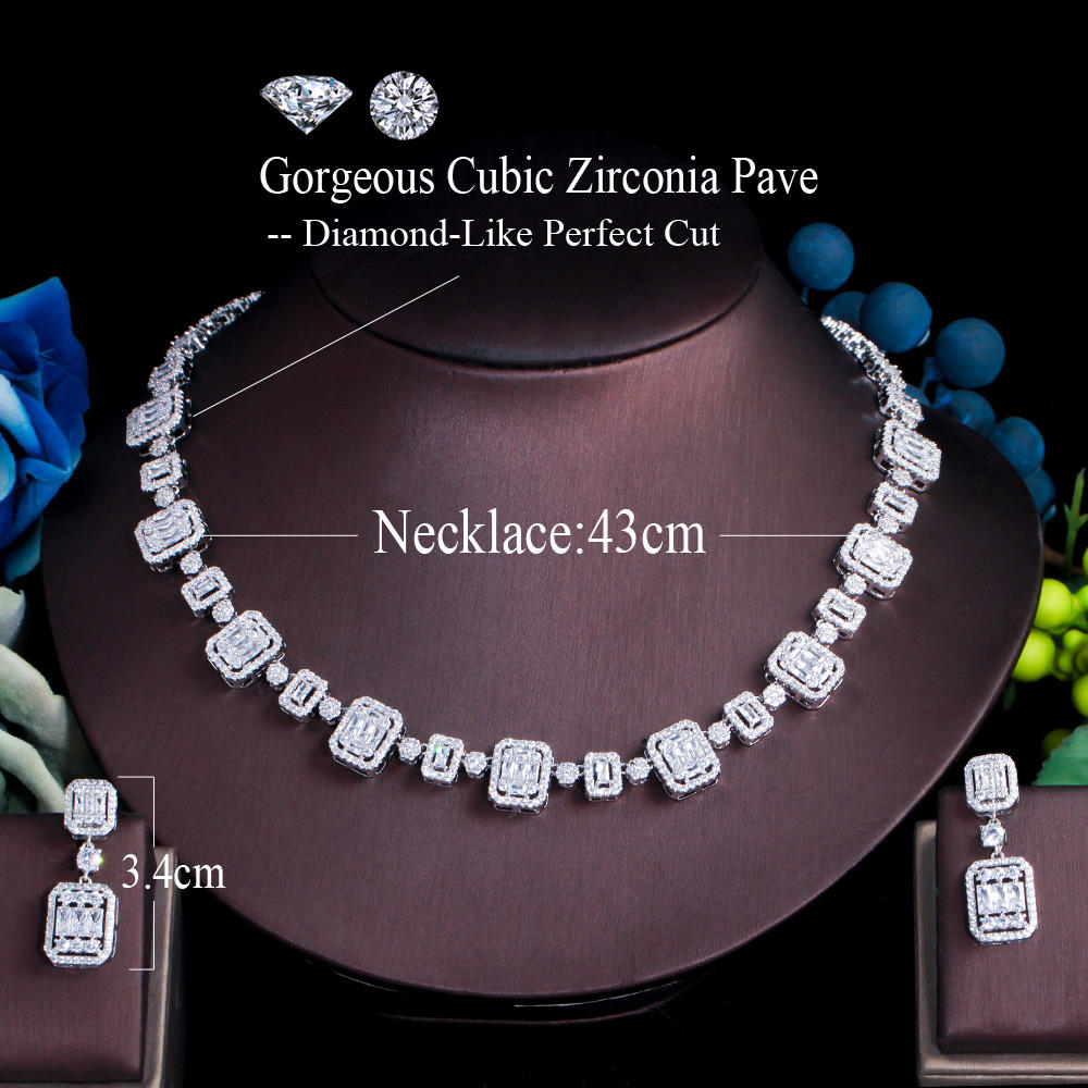 Bridal Jewellery Set | Cubic Zirconia