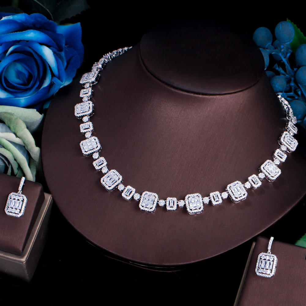 Bridal Jewellery Set | Cubic Zirconia