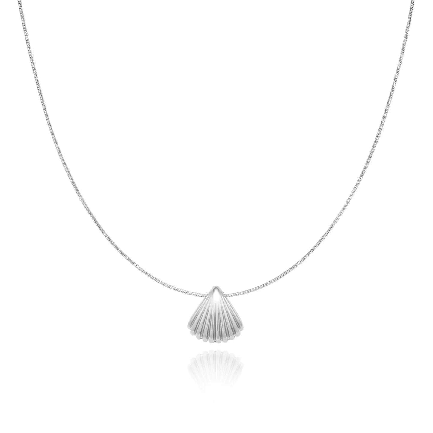 Shell Pendant Necklace | 18K Gold Plated