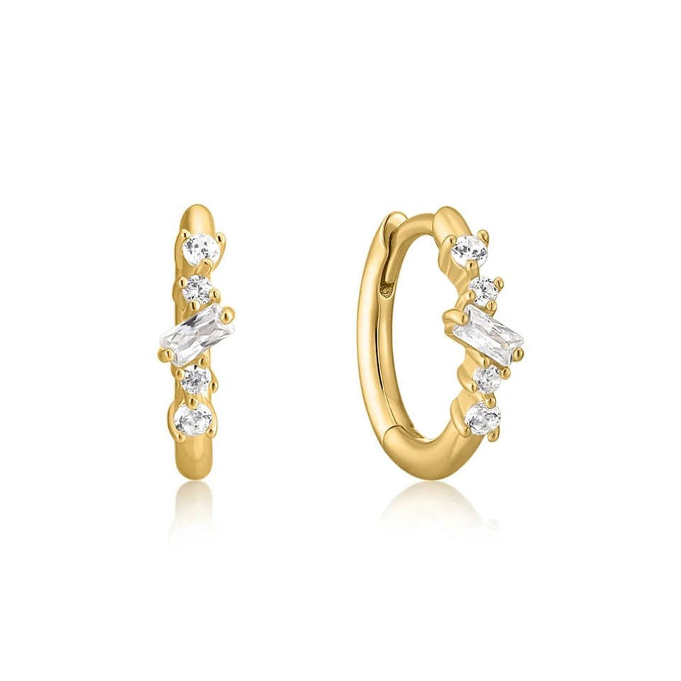 Sterling Silver Huggies Earrings