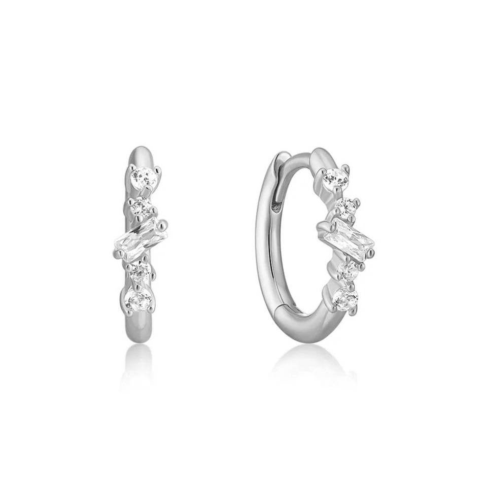 Sterling Silver Huggies Earrings