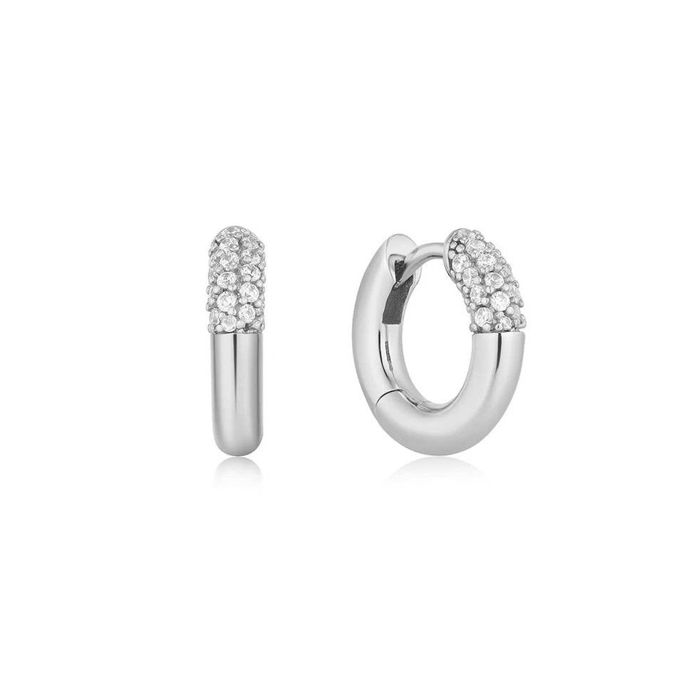 Sterling Silver Huggies Earrings