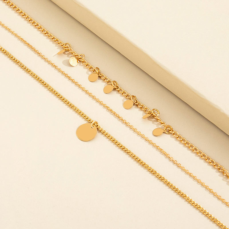 Bohemian Charm Set of 3 Anklet
