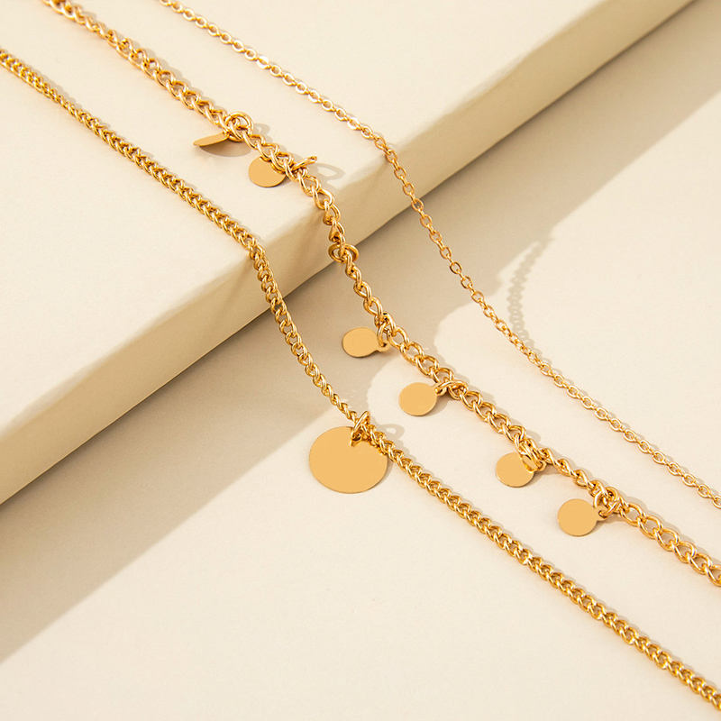 Bohemian Charm Set of 3 Anklet