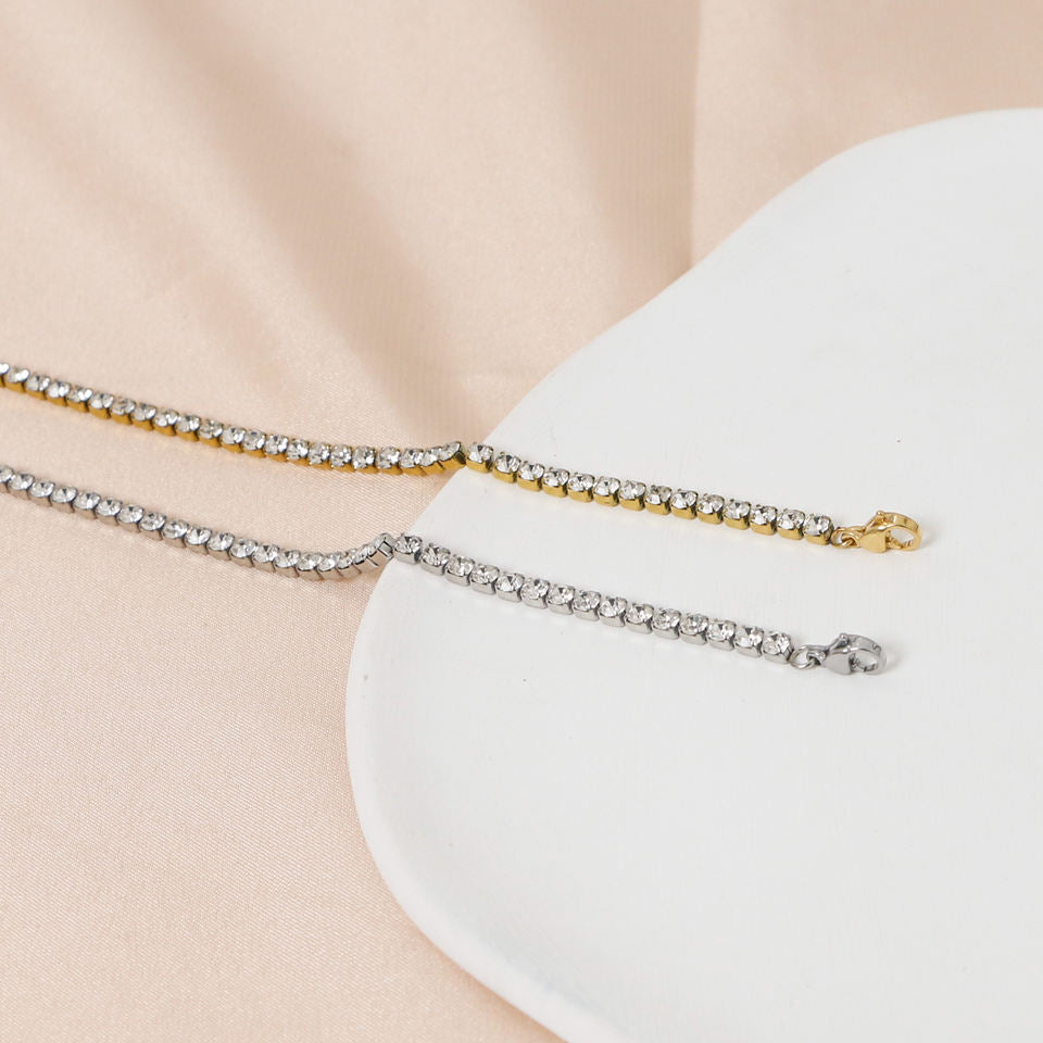 Cubic Zirconia Tennis Bracelet
