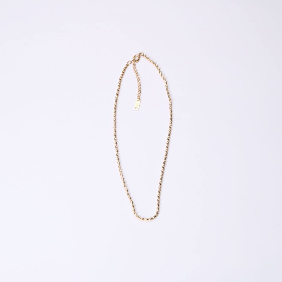 Beads 18K Gold Plated Choker Necklace
