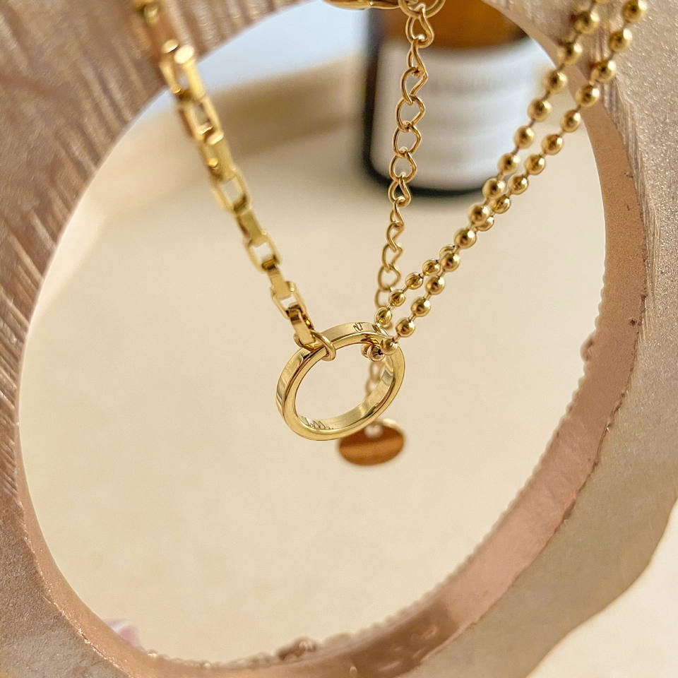 Hollow Circle Adjustable Bracelet