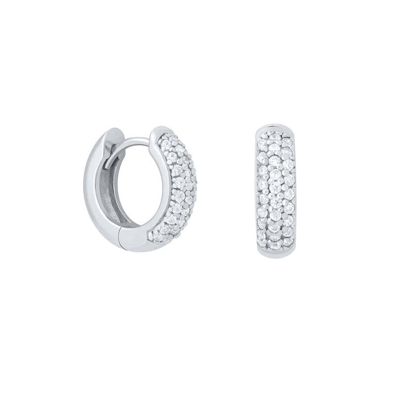 Mini Hoop 925 Sterling Silver Huggies Earrings
