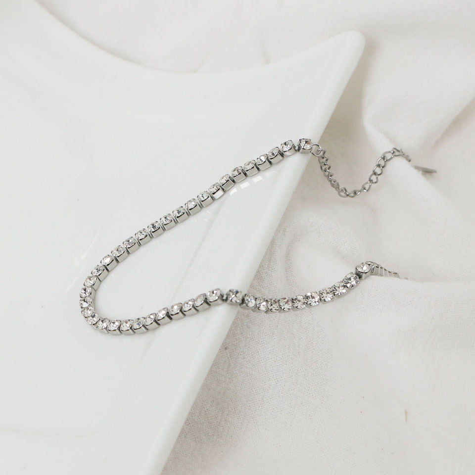 Cubic Zirconia Tennis Bracelet