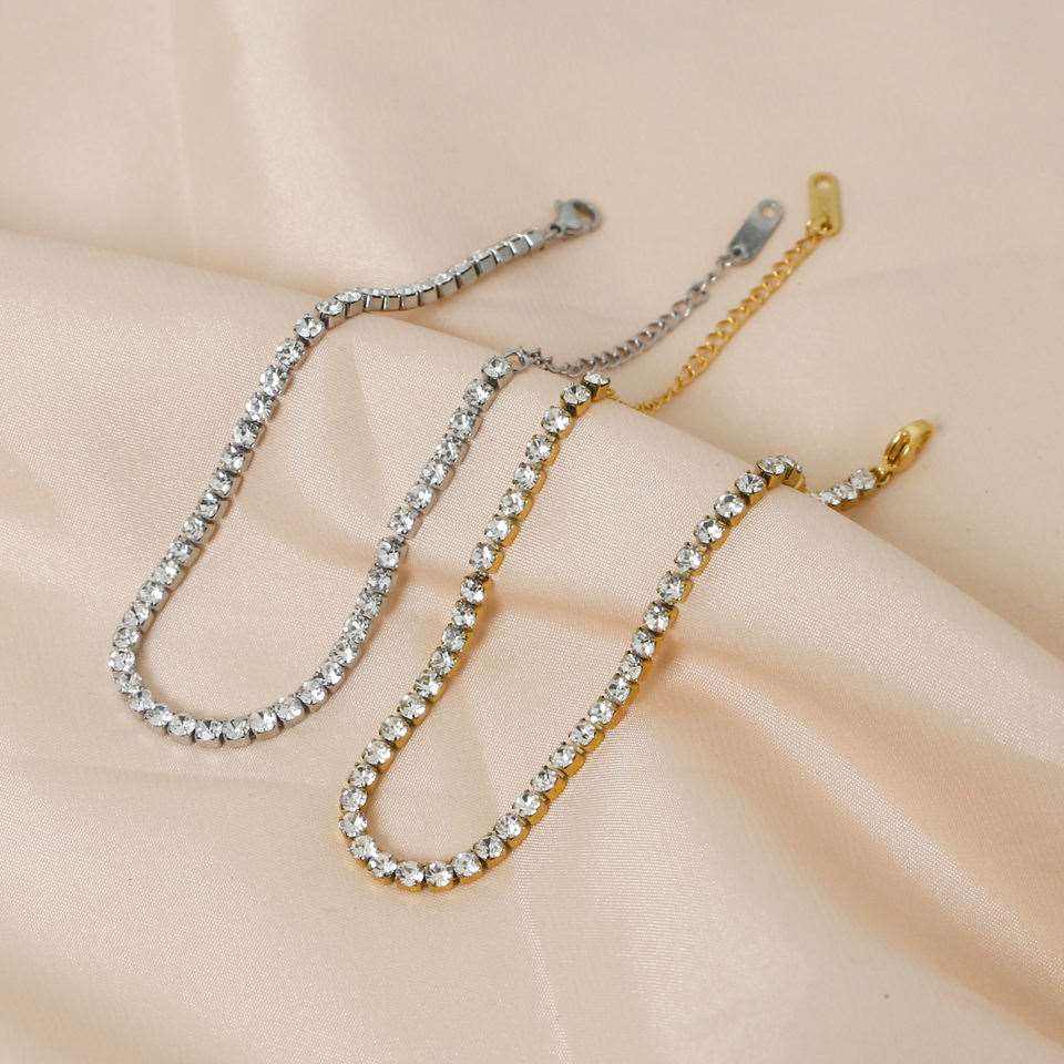 Cubic Zirconia Tennis Bracelet