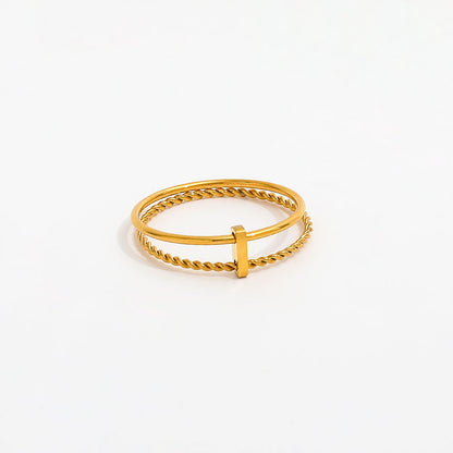 2pc/set Dainty Ring | 18K Gold Plated