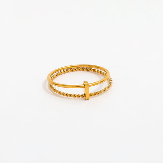 2pc/set Dainty Ring | 18K Gold Plated