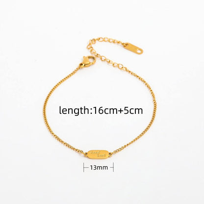 Good Luck Paved Bracelet | 18K Gold Plated