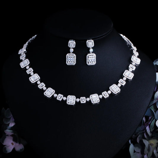 Bridal Jewellery Set | Cubic Zirconia