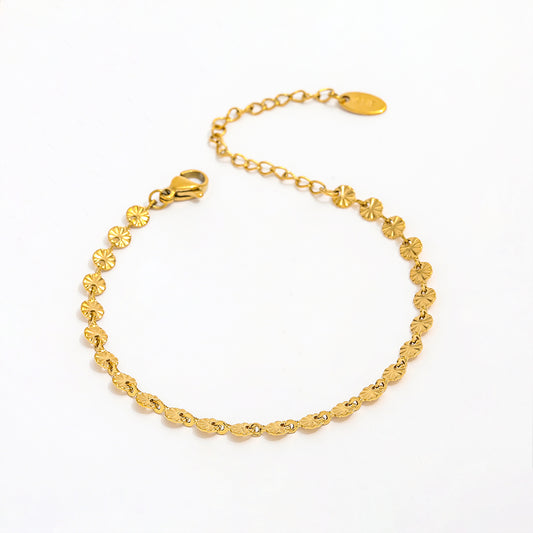 Carambola Chain Bracelet | 18K Gold Plated