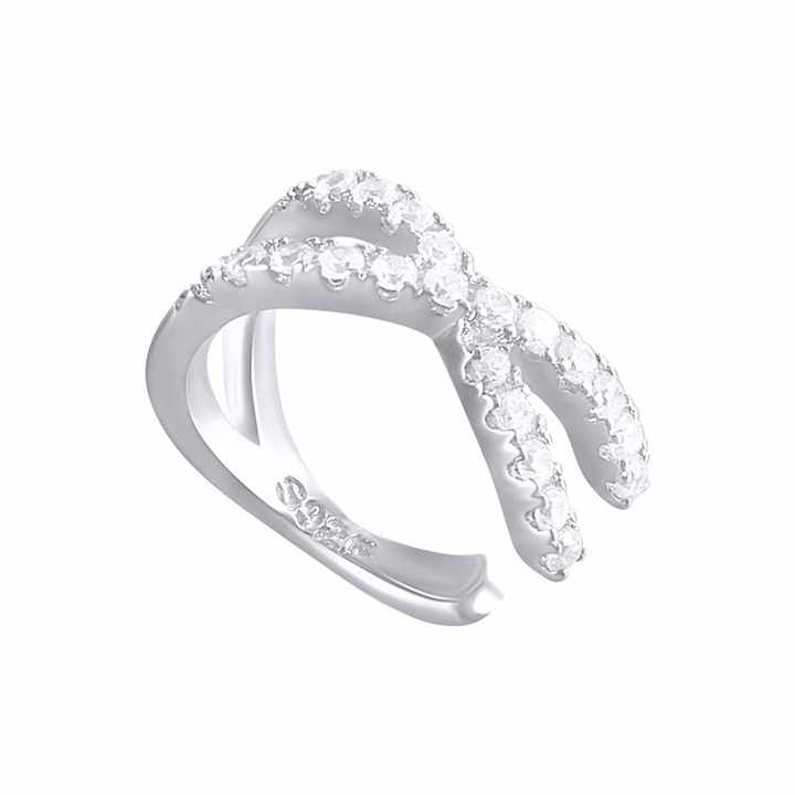 Single Piece 925 Sterling Silver Ear Cuff