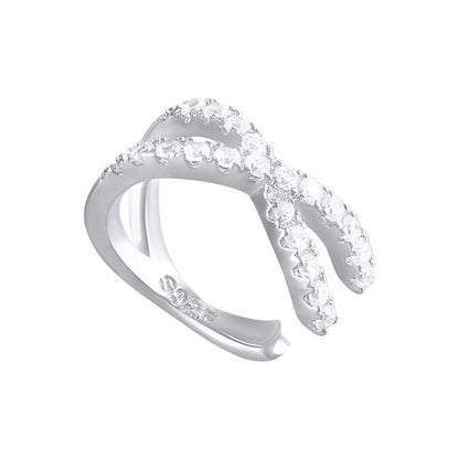 Single Piece 925 Sterling Silver Ear Cuff