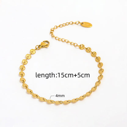 Carambola Chain Bracelet | 18K Gold Plated