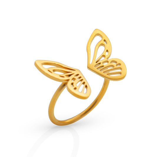 Butterfly Ring | 18K Gold Plated