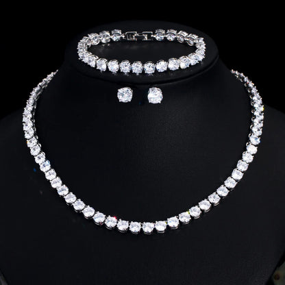 Tennis Jewellery Set | Cubic Zirconia