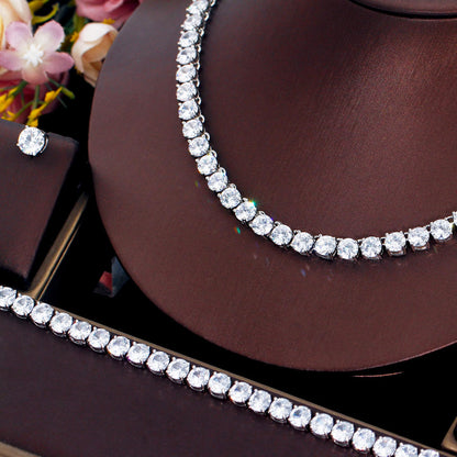 Tennis Jewellery Set | Cubic Zirconia