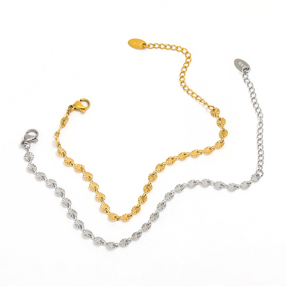 Carambola Chain Bracelet | 18K Gold Plated