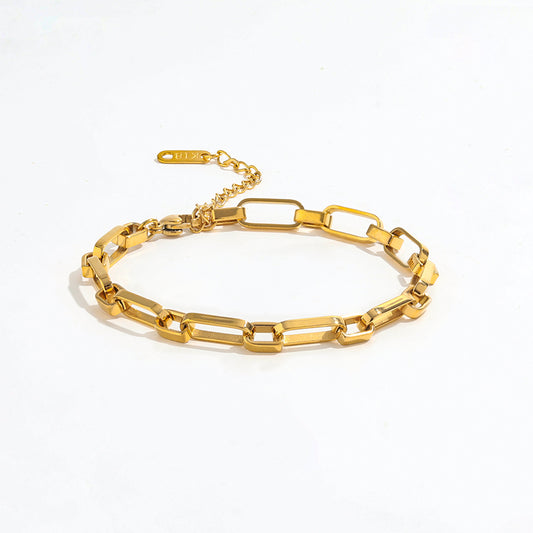 Link Bracelet | 18K Gold Plated
