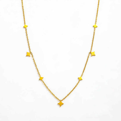 Shiny Star Necklace | 18K Gold Plated