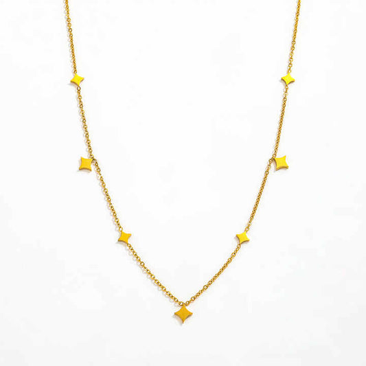 Shiny Star Necklace | 18K Gold Plated