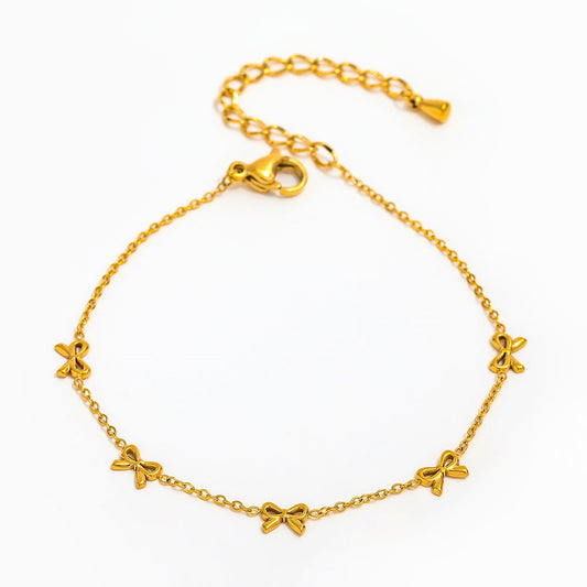 Bowknot Bracelet | 18K Gold Plated