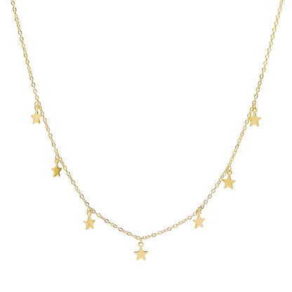 Star Charm Necklace | 18K Gold Plated