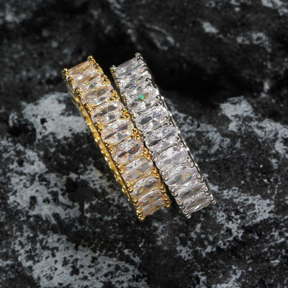Eternity Cubic Zirconia Band Rings