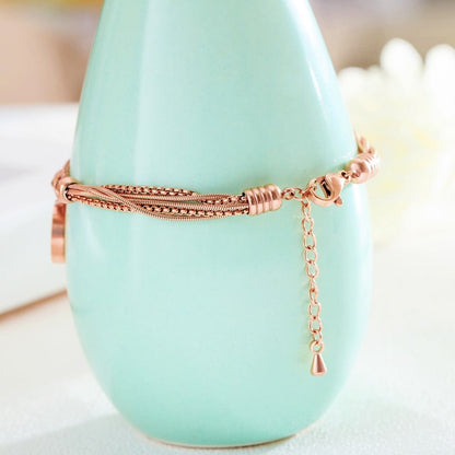 Multi-layer Roman Numerals Chain Bracelet