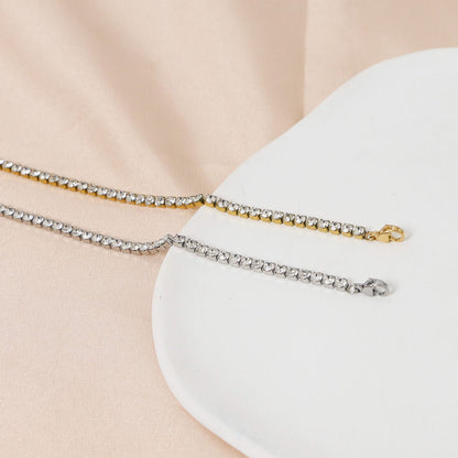 Cubic Zirconia Tennis Bracelet