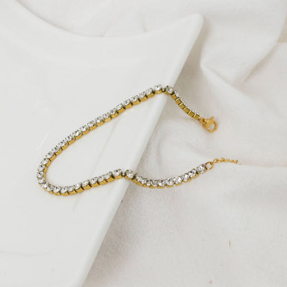 Cubic Zirconia Tennis Bracelet